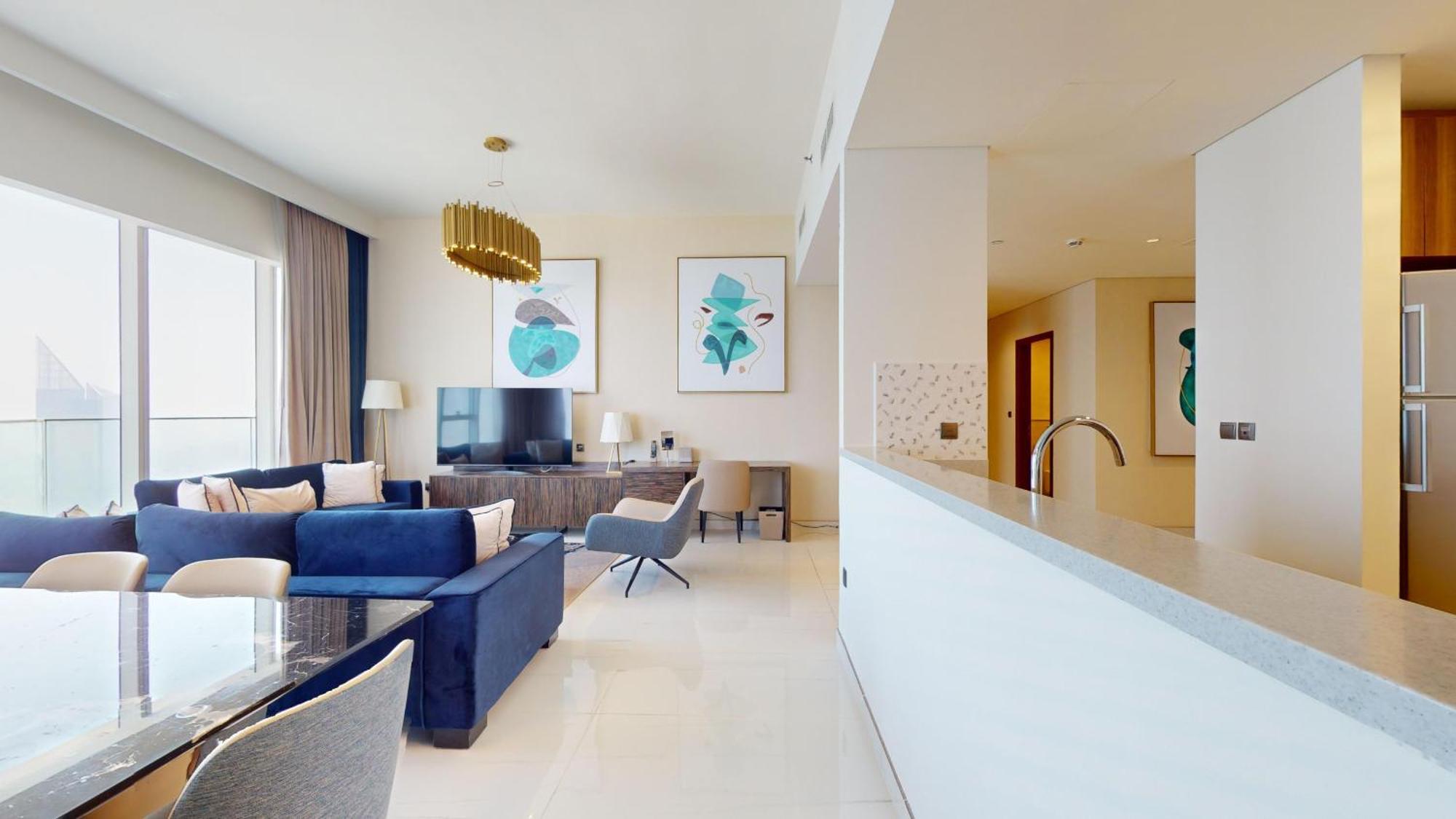 Primestay - Spacious 2Br Layout In Avani Palm View Dubai Bagian luar foto