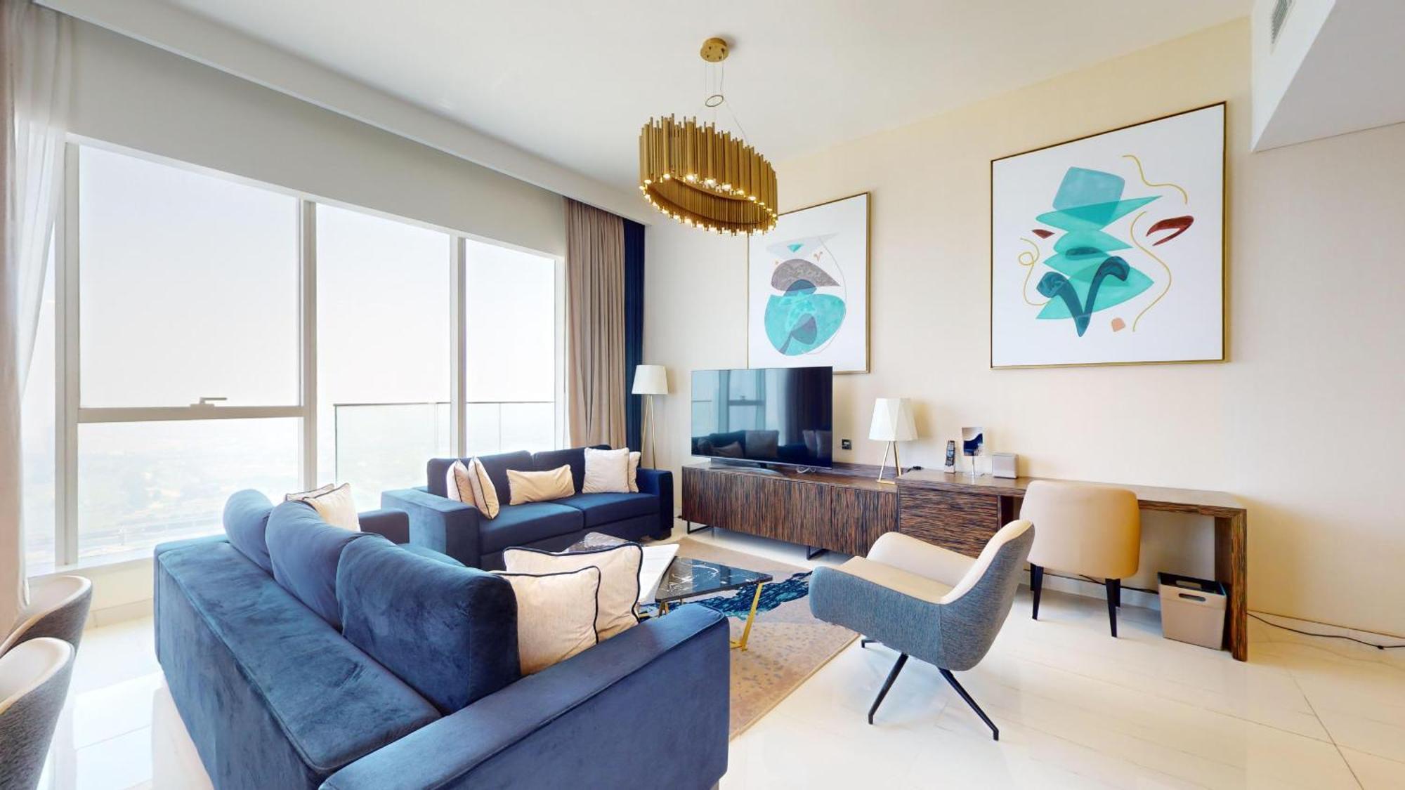 Primestay - Spacious 2Br Layout In Avani Palm View Dubai Bagian luar foto